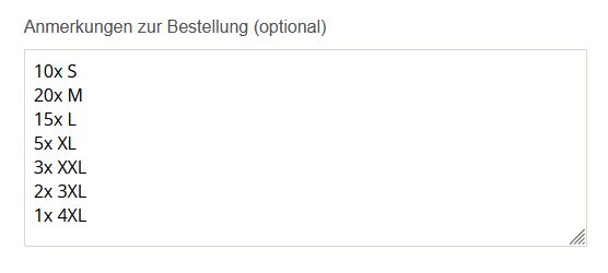 Groessenangabe Kasse