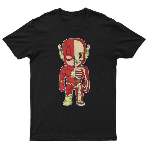 T-Shirt Flash Skeleton
