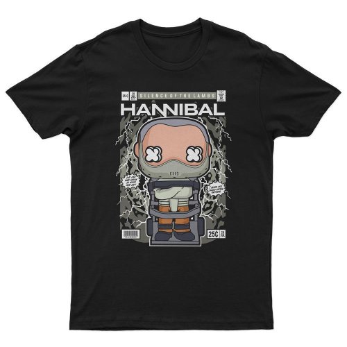 T-Shirt Hannibal Lector Silence Of The Lambs