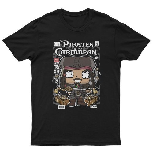 T-Shirt Jack Sparrow Pirates Of The Caribbean