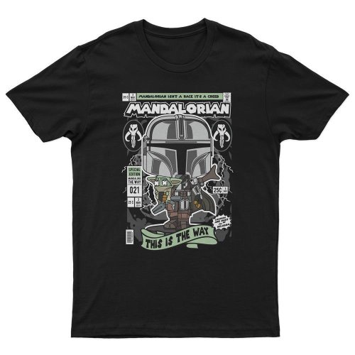 T-Shirt Mandalorian This is the way