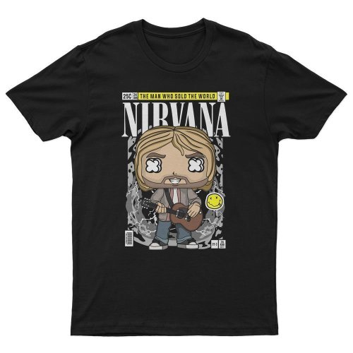 T-Shirt Nirvana Kurt Cobain