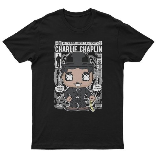 T-Shirt Charlie Chaplin
