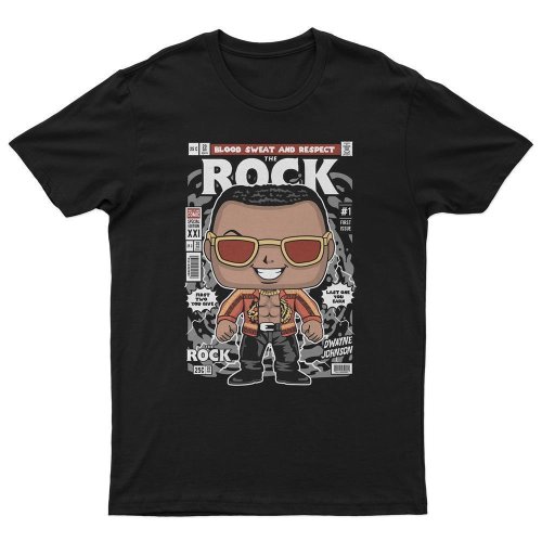 T-Shirt The Rock Dwayne Johnson
