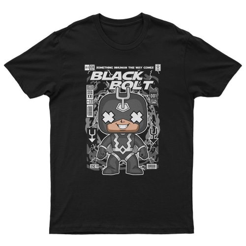 T-Shirt Black Bolt