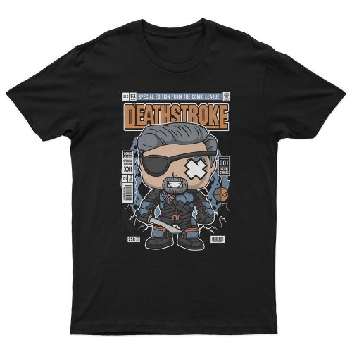 T-Shirt Deathstroke Unmasked