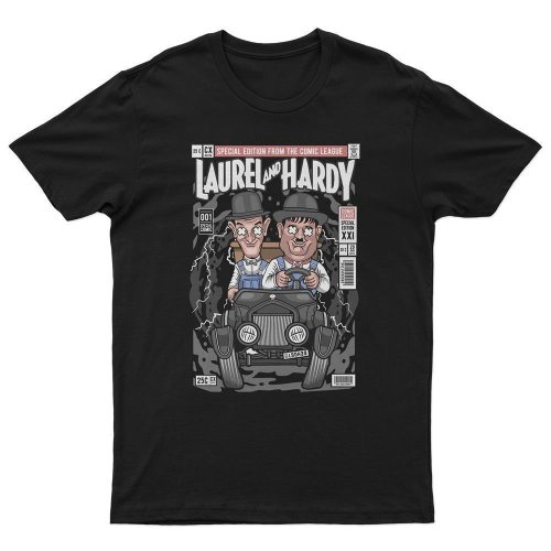T-Shirt Laurel And Hardy