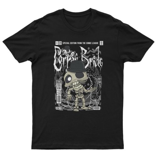 T-Shirt Skeleton Corpse Bride