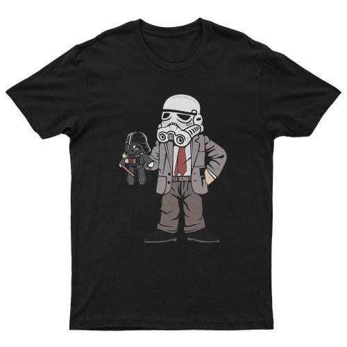 T-Shirt Mr Bean Vader Storm Trooper