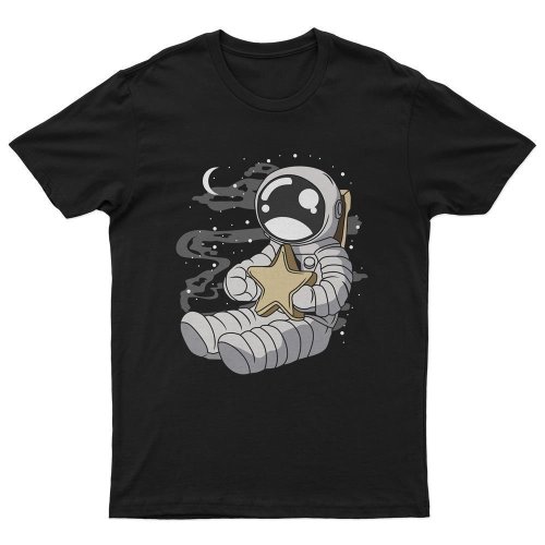 T-Shirt Astronaut Holding The Star
