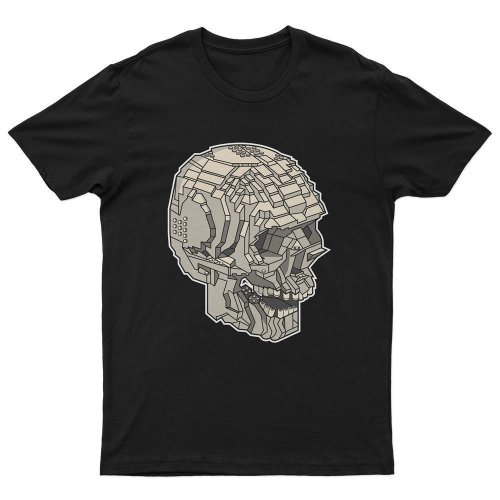 T-Shirt Skull Brick