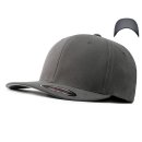 Flexfit Cap dark grey | dark grey Premium 6277 dunkelgrau...