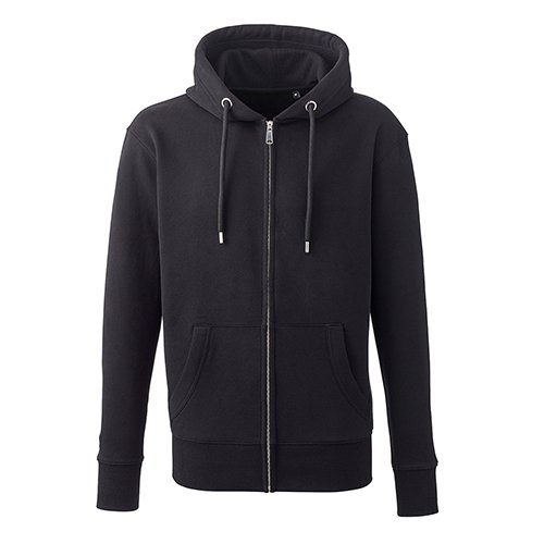 AM002 Mens Anthem full-zip hoodie black L