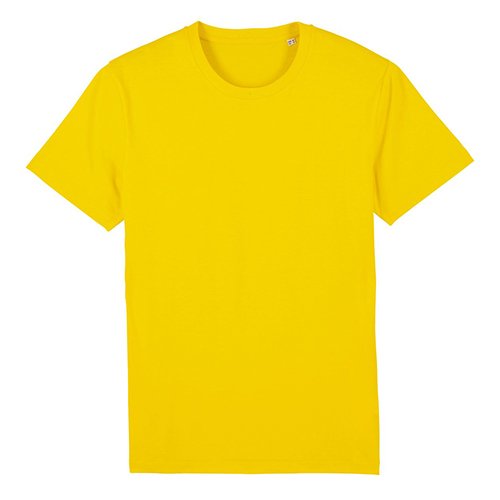 CREATOR Biobaumwolle Unisex T-Shirt golden yellow