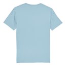 CREATOR Biobaumwolle Unisex T-Shirt sky blue