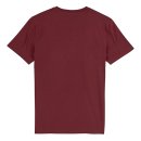 CREATOR Biobaumwolle Unisex T-Shirt burgundy
