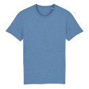 CREATOR Biobaumwolle Unisex T-Shirt mid heather blue