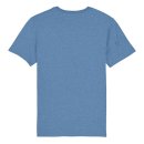 CREATOR Biobaumwolle Unisex T-Shirt mid heather blue
