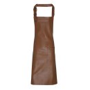 PR139 | Faux leather bib apron