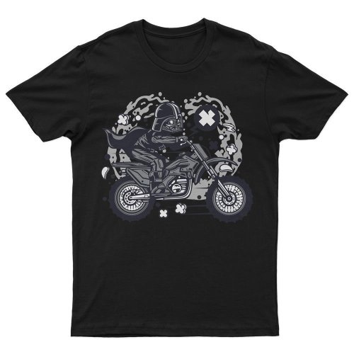 T-Shirt Darth Vader Motocross