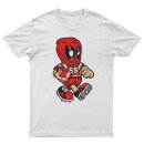 T-Shirt Deadpool Football