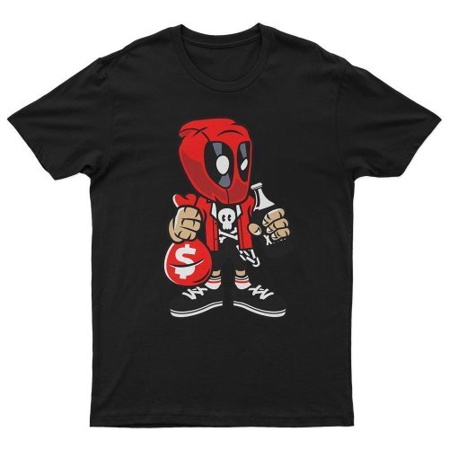 T-Shirt Deadpool Street Bastard