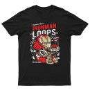 T-Shirt Iron Loops Schwarz M
