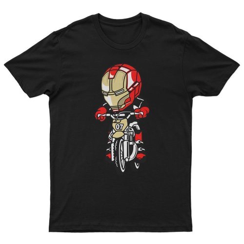 T-Shirt Iron Man Biker
