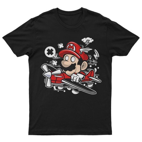 T-Shirt Mario Pilot