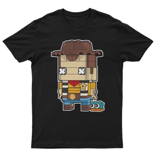 T-Shirt Brick Head Woody