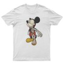 T-Shirt Mickey Half Skeleton