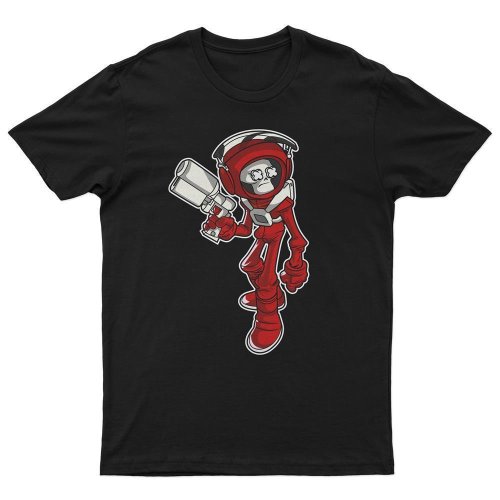 T-Shirt Skull Astronaut