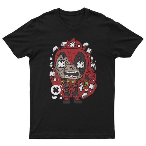 T-Shirt Deadpool Zombie