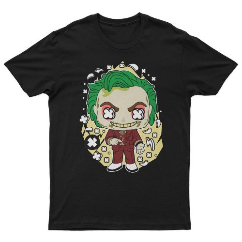 T-Shirt Green Hair Joker