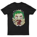 T-Shirt Green Hair Joker