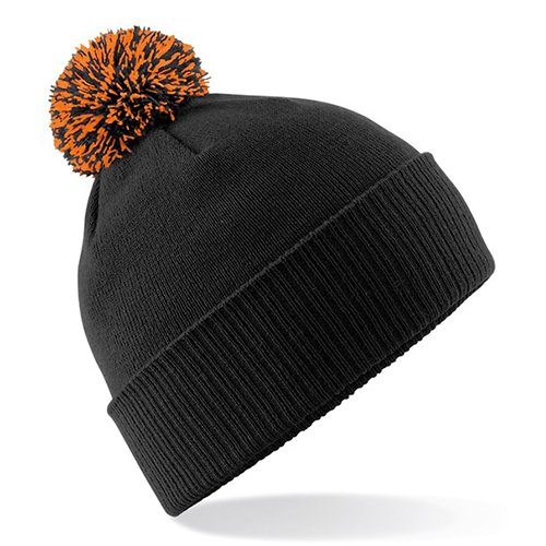 black | orange