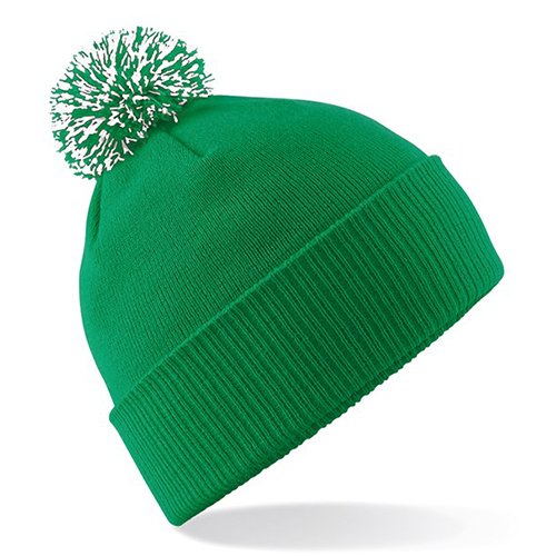 kelly green | white