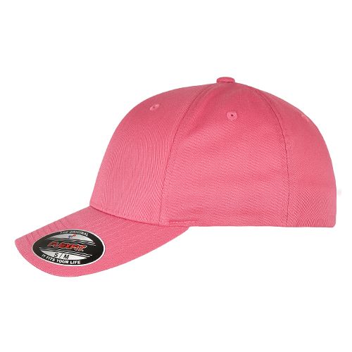 Flexfit Cap dark pink Premium 6277 dunkel Pink – Bild 4
