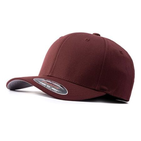 Flexfit Cap maroon Premium 6277 rotbraun